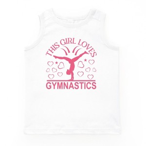 The Juniper Shop This Girl Loves Gymnastics Youth Tank Top - 1 of 4
