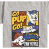 Boys' - Paw Patrol - Go Pup Go Comic Marshall Chase Rubble Short Sleeve Graphic T-Shirt - 2 of 4
