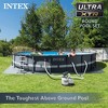 INTEX 26333EH Ultra XTR Deluxe Above Ground Swimming Pool Set: 20ft x 48in – Includes 2100 GPH Cartridge Sand Filter Pump – SuperTough Puncture - 2 of 4