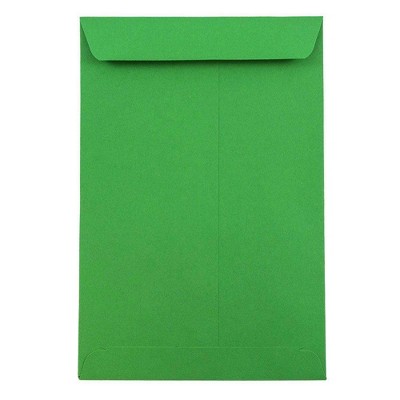 JAM Paper 50pk 6 x 9 Open End Catalog Envelopes - Green