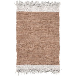 Vintage Leather VTL310 Hand Woven Indoor Rugs - Safavieh - 1 of 4