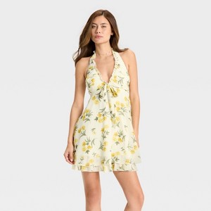 Women's Chiffon Layered Mini A-Line Dress - Wild Fable™ - 1 of 3