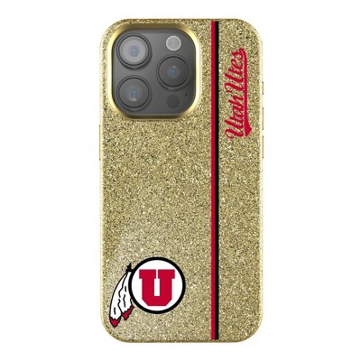 Keyscaper NCAA Big 12 Universities Sidebar Gold Bling Cell Phone Case for Apple iPhone