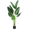Bird of Paradise Artificial Plant, Faux Plant Palm Tree, Artificial Bird of Paradise Plant for Indoor, Outdoor and Office - 4 of 4