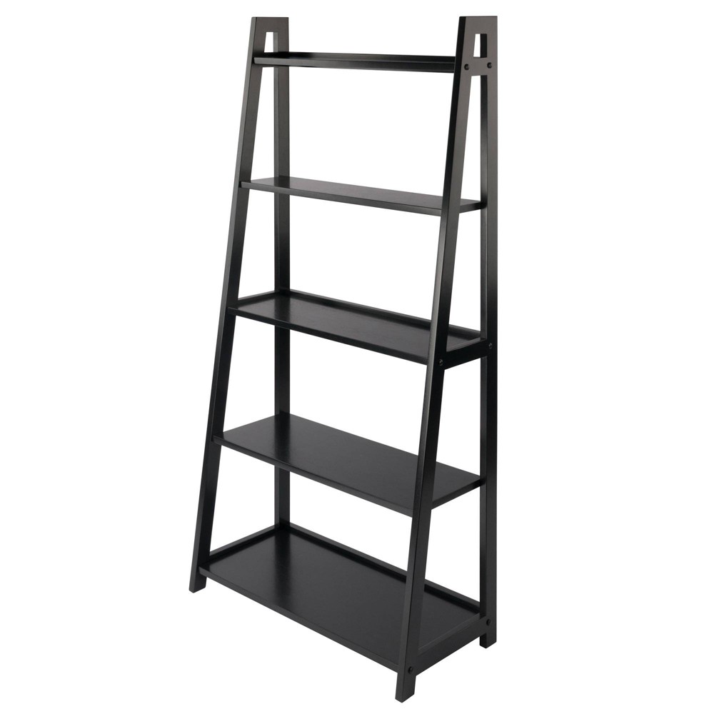 Photos - Wall Shelf 58" Adam A Frame Shelf - Black - Winsome