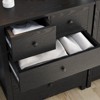 Garvee 5-Drawer Black Wood Dresser for Kids Room Living Room Nursery with Soft Close Safety Stop - 4 of 4