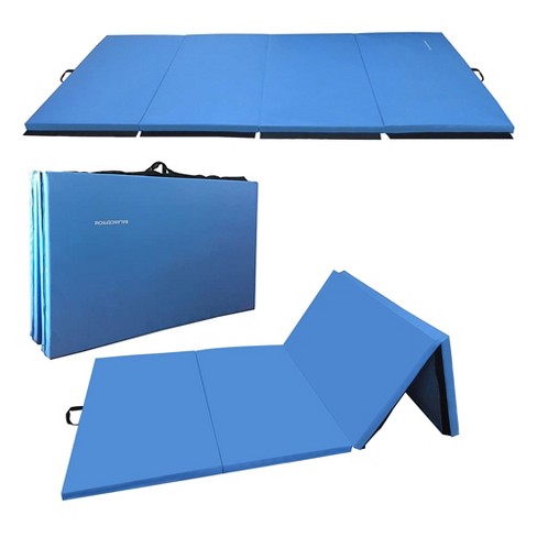 Balancefrom All Purpose 2'x6'x1.5 Extra Thick High Density Anti Tear  Gymnastics Gym Folding Exercise Aerobics Mats : Target