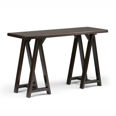 50" Hawkins Solid Wood Console Sofa Table - Wyndenhall