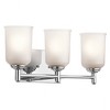 Kichler Lighting Shailene 3 - Light Vanity in  Chrome - image 2 of 3