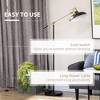 Modern Floor Lamps, Adjustable Head And Height Standing Lamp With Balance Arm For Living Room Bedroom (Bulb Not Included) - 3 of 4