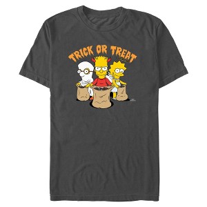 Mens The Simpsons Trick or Treat Gang T Shirt - 1 of 4