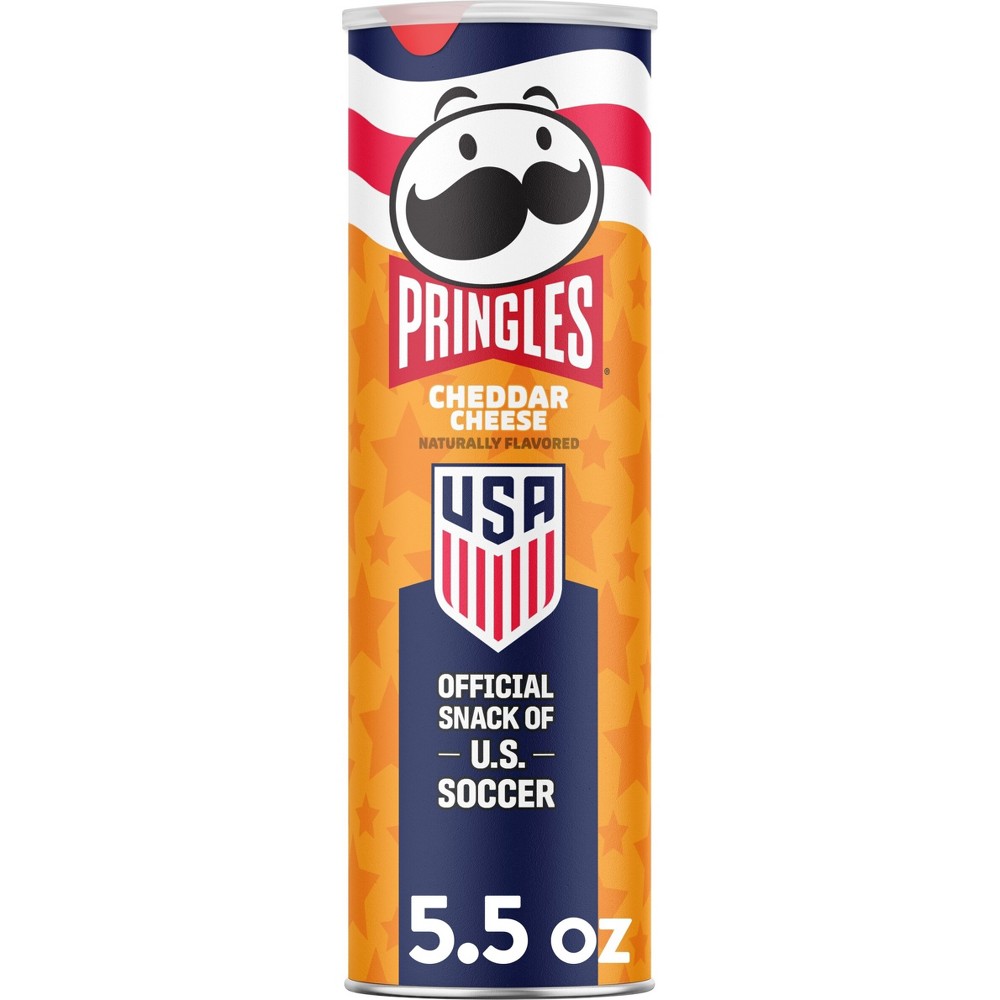 UPC 038000138577 product image for Pringles Cheddar Cheese Potato Crisps Chips - 5.5oz | upcitemdb.com