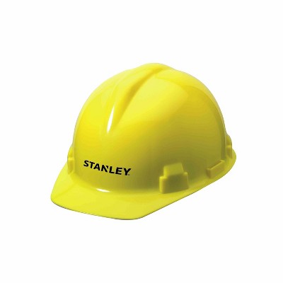 Stanly White Yellow Stanley Safety Helmet