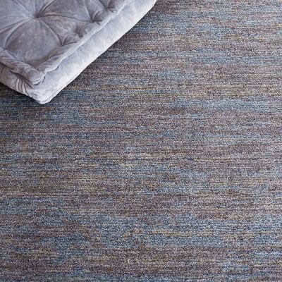 Safavieh Elegance 4' Square Blue & Grey Hand-Knotted Area Rug