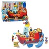 Disney Junior Mickey Mouse Funhouse Treasure Adventure Pirate Ship - image 4 of 4