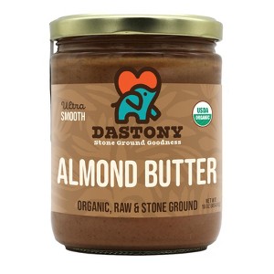 Dastony Organic Raw Almond Butter, 16 oz - 1 of 4