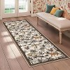 Washable Tiger Print Rug - Non-Slip Low Pile, Stain-Resistant Jungle Animal Carpet for Living Room, Bedroom & Office - 3 of 4