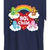 Women's - Care Bears - 80's Child With Heart and Rainbow Short Sleeve Graphic T-Shirt - 2 of 4