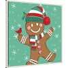 Amanti Art 30"x30" Festive Christmas II by Anne Tavoletti Framed Canvas Wall Art Print - 2 of 4