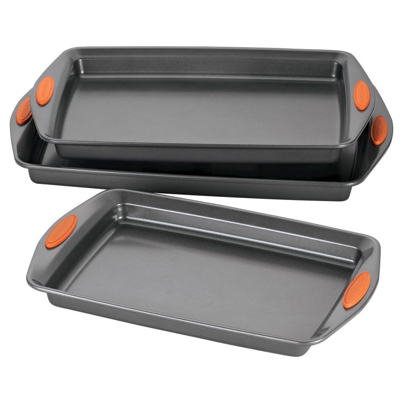 Rachael Ray 3 Piece Baking and Cookie Pan Set, 2 of 7