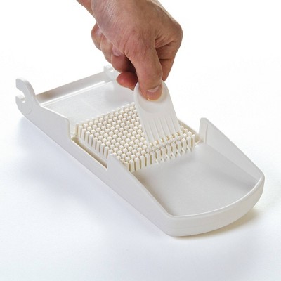 Multicolor Manual Fruit and Vegetable Chopper with 3 Blades