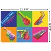 Trends International Jazz - Pop Art Instruments Unframed Wall Poster Prints - 3 of 4
