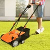 IronMax  12Amp Corded Scarifier 13" Electric Lawn Dethatcher - 2 of 4