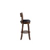 Boraam Palmetto Extra Tall Swivel Stool Cappuccino Finish - 4 of 4