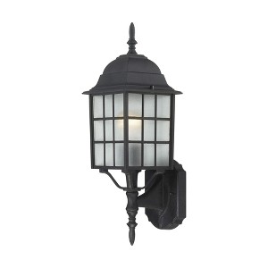 Nuvo Lighting Adams 1 - Light Wall Light in  Textured Black - 1 of 1