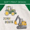 John Deere Baby French Terry T-Shirt and Shorts Outfit Set Newborn to Infant - 4 of 4