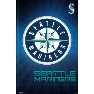 NFL Seattle Seahawks - Helmet 16 Wall Poster with Wooden Magnetic Frame,  22.375 x 34 