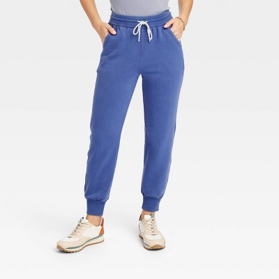 blue jogger