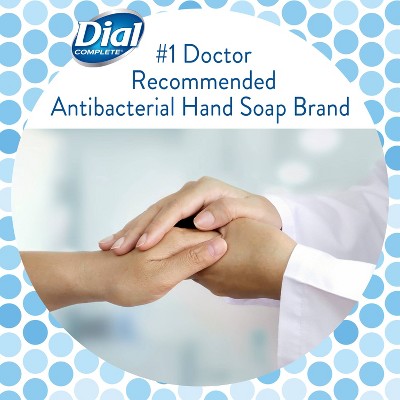 Dial Complete Antibacterial Liquid Hand Soap Refill - Spring Water - 52 fl oz