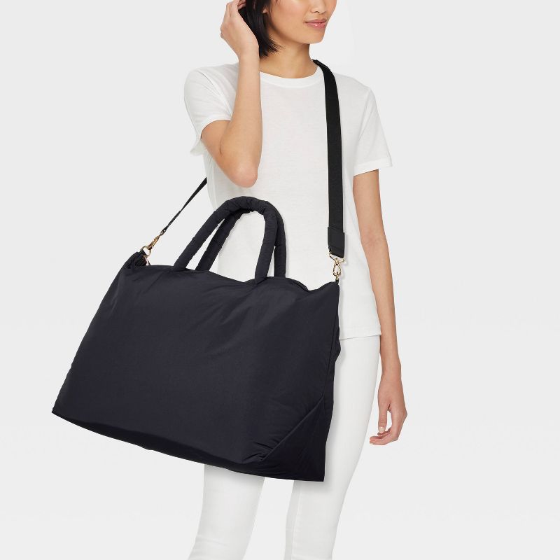 Athleisure Soft Puff Weekender Bag - A New Day™, 3 of 10