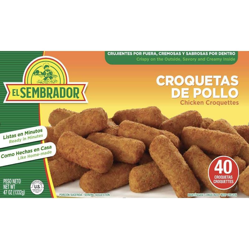 El Sembrador Chicken Frozen Croquettes - 9.6oz/ 8ct, 1 of 4