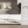 Nuloom Nerissa High/Low Diamond Tasseled Indoor Area Rug 5x7, Beige - 3 of 4
