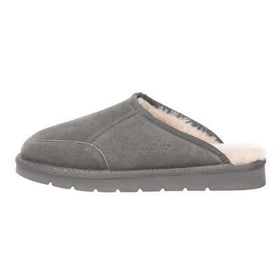 Men Sheepskin Suede Slippers - Lark