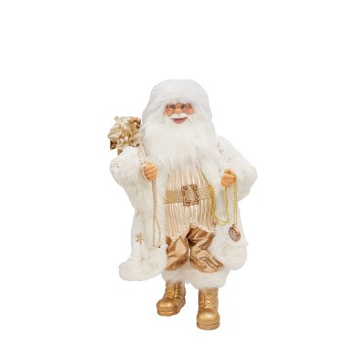 Season's Designs 24In Santa W/ White Coat