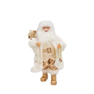 Season's Designs 24In Santa W/ White Coat - 1 of 1
