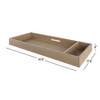 Child Craft Universal Changing Table Topper, Convert Dresser into a Changing Table Surface, Securely Attaches, Non-Toxic, Baby Safe Finish - 2 of 4