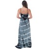 Riviera Sun Womens Maxi Dress  Smocked Adjustable Strap Long Sundress  Summer Dresses - 3 of 4