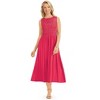 Collections Etc Embroidered Lace Bodice Scoop Neckline Sleeveless Dress - 4 of 4