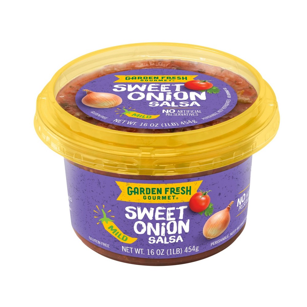 GARDEN FRESH GOURMET, SWEET ONION SALSA, MILD, MILD