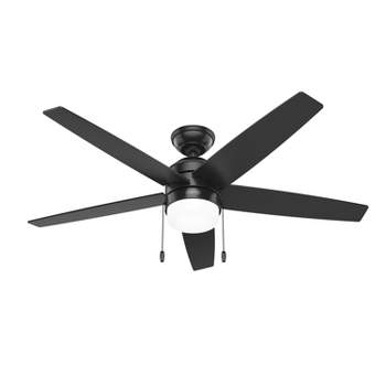52" Bardot Ceiling Fan with Light Kit and Pull Chain (Includes LED Light Bulb) - Hunter Fan