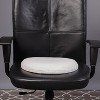 DMI Donut Seat Cushion, Tailbone Relief, 16 x 13 x 3 in, White - 3 of 4