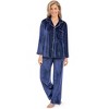 Collections Etc Soft Velveteen Pj Set - 4 of 4