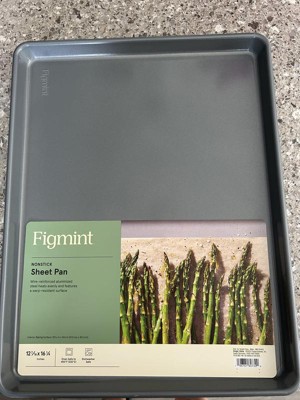 3pc Nonstick Baking Sheet Set Gray - Figmint™ in 2023