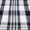 VCNY 2'x'3' Plaid Indoor/Outdoor Layering Accent Rug Black/White - 2 of 4
