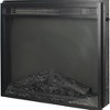 NAYSAYE Indoor Fireplace Electric Fireplace Insert Ultra Thin Heater with Realistic Flame for Living Room, Black, 24"*5"*20.2" - 2 of 4