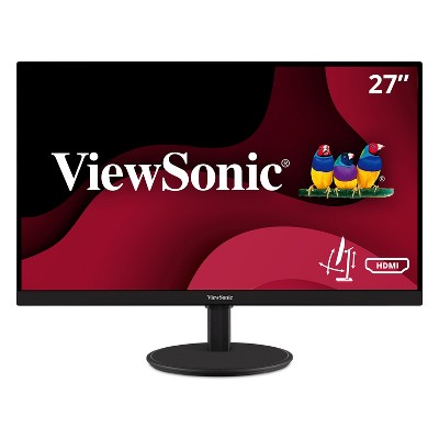 ViewSonic VA2747-MHJ 27 Inch Full HD 1080p Monitor with Advanced Ergonomics, Ultra-Thin Bezel, Adaptive Sync, 75 Hz, Eye Care, HDMI, VGA Inputs